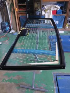 クラシックレンジローバーのリアゲート