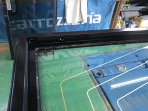 クラシックレンジローバー　リアー熱線