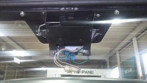 ハイマウント　ブレーキランプとロックとアクチュエーター取り付け後