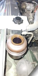 オイルタンク　残量確認