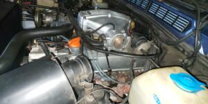 エアフロメーターを外した 写真