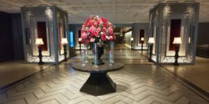 ホテルのウエルカムフラワー