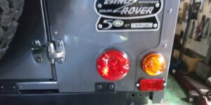 ディフェンダー　テールランプ丸